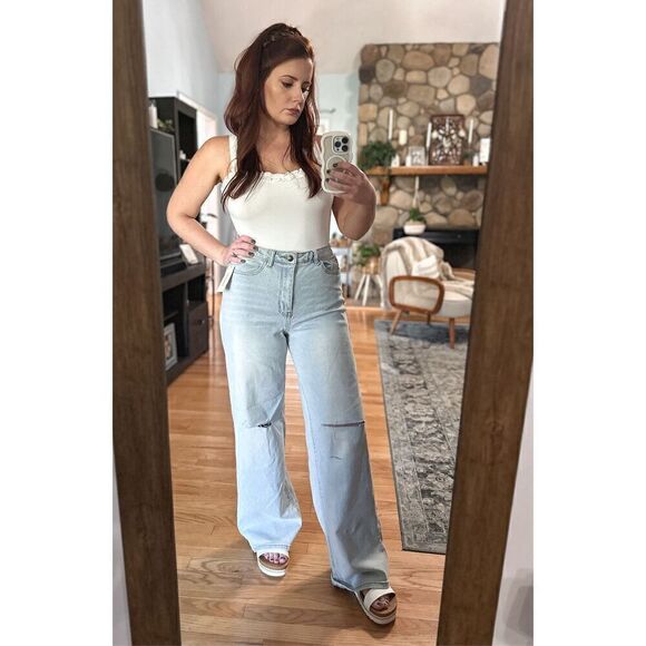 Francesca’s Almost Famous NWT Jeans - Picture 13 of 13